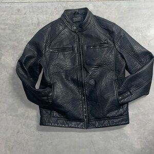 Faux Leather motorcycle jacket